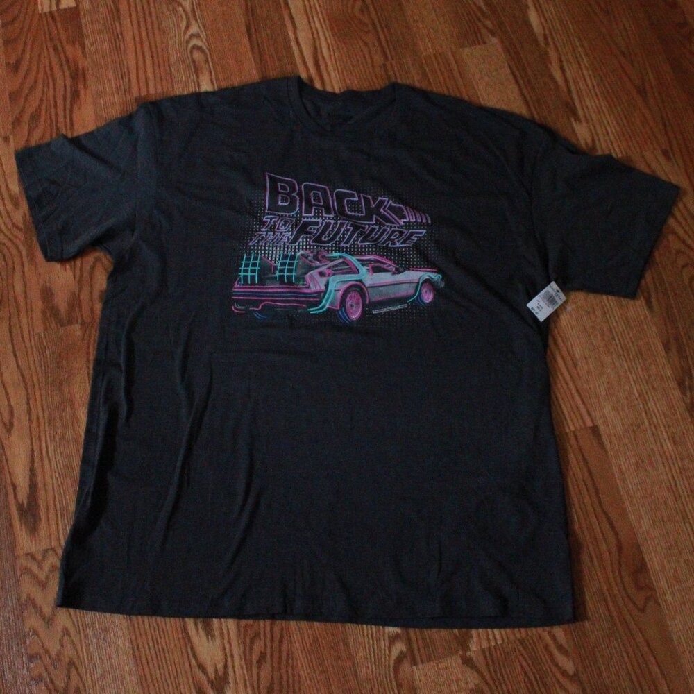 Universal (w/ American Classics) "Back to the Future" Neon Graphic Tee